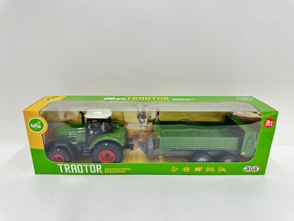 Набор "Фермер" инерц., трактор с прицепом, в/к 31*7*9 см