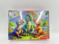 ПАЗЛЫ 260 элементов. ТРИ ДИНОЗАВРА (Арт. УК260-1997)