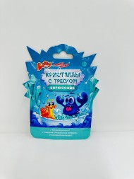 Кристаллы с треском детские товарных знаков  «Baffy»®, «КУПАЙСЯ ВЕСЕЛО!» ®, в/п 12,3*9*0,5 см