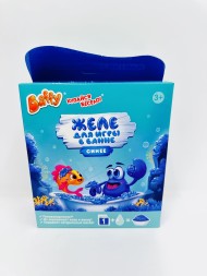 Набор «Джелли Baffy»® ТМ «Baffy»®: Желе для игры в ванне детское, соль для ванны детская, в/к 16,5*1